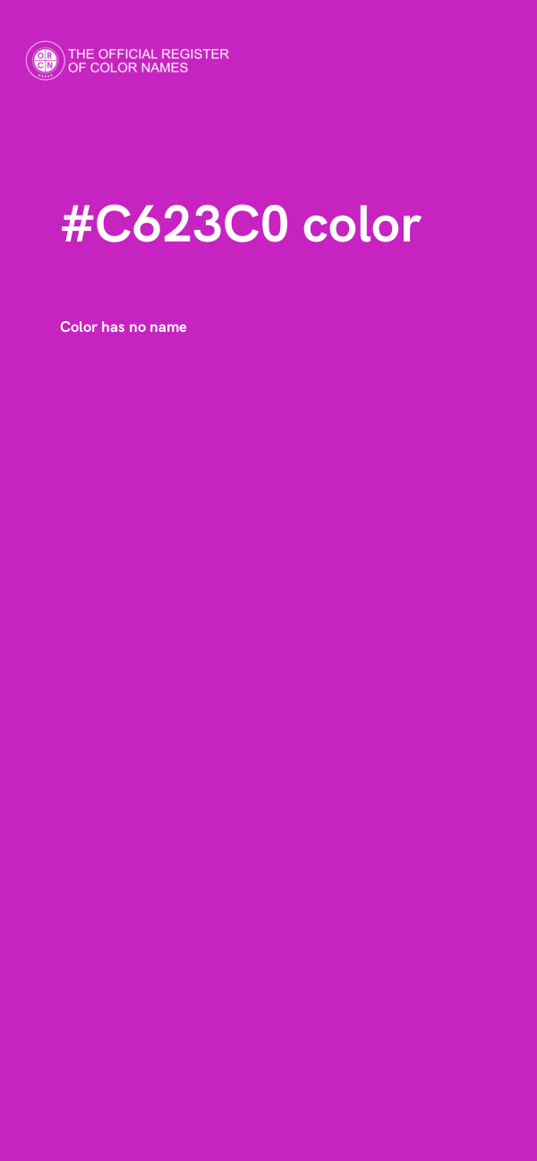 #C623C0 color image
