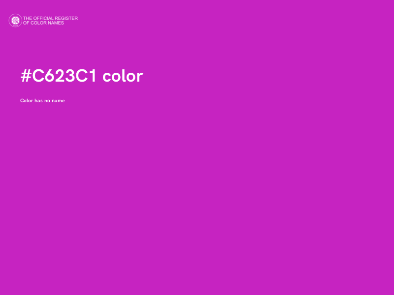 #C623C1 color image
