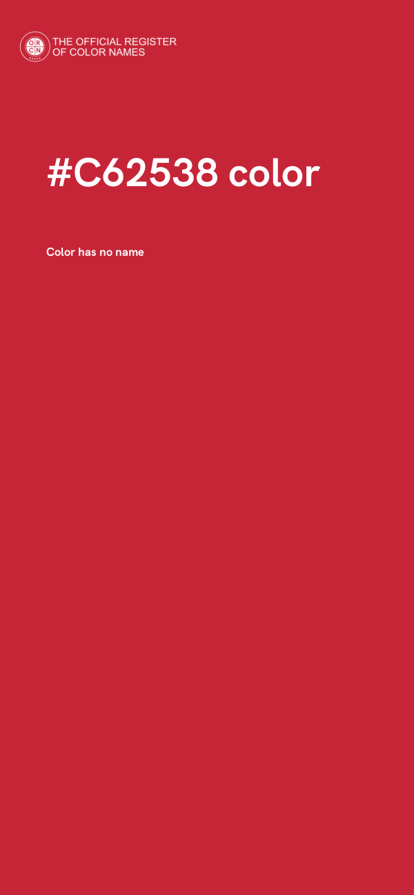 #C62538 color image