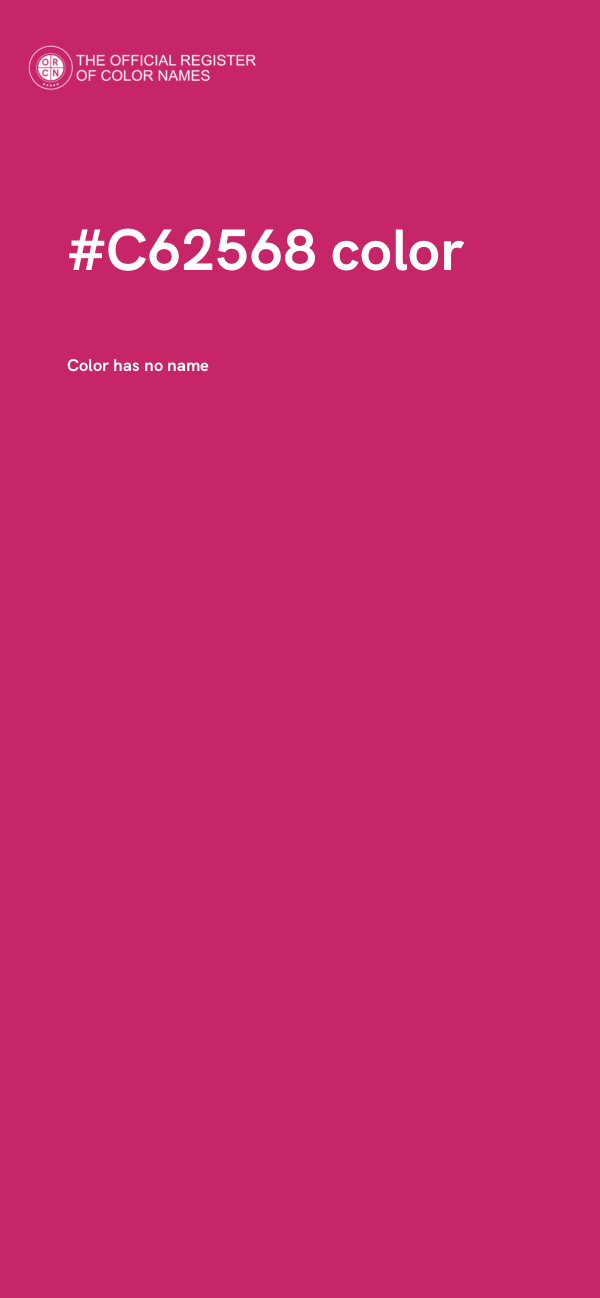 #C62568 color image