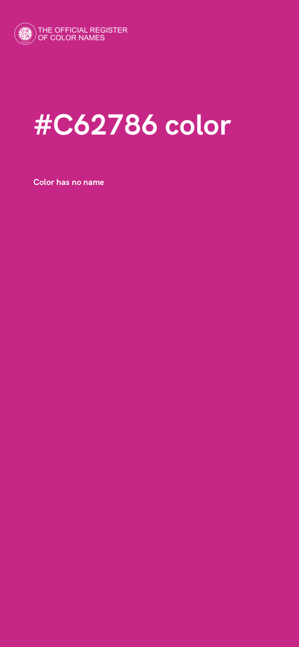 #C62786 color image