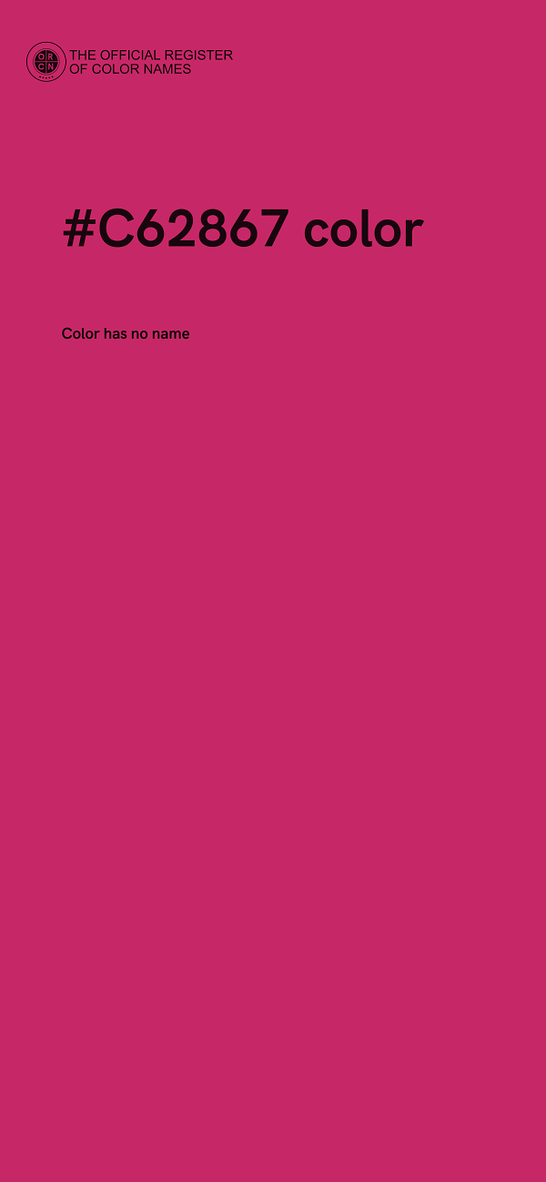 #C62867 color image