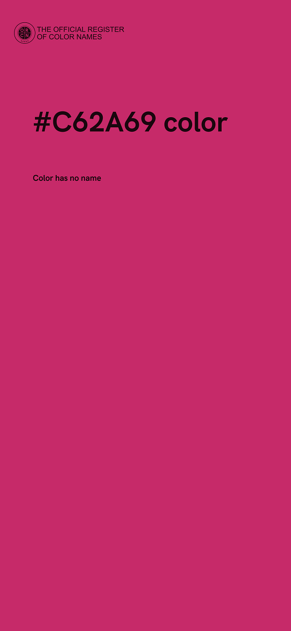 #C62A69 color image