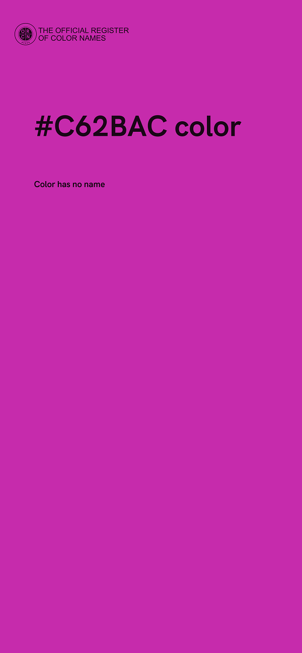 #C62BAC color image