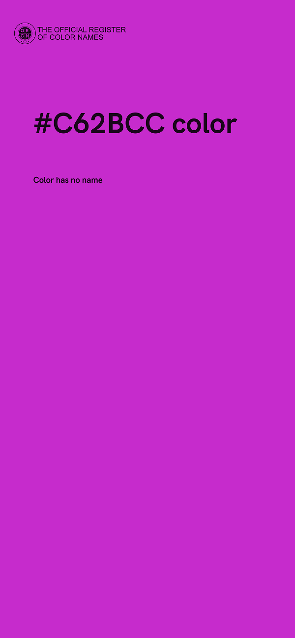 #C62BCC color image