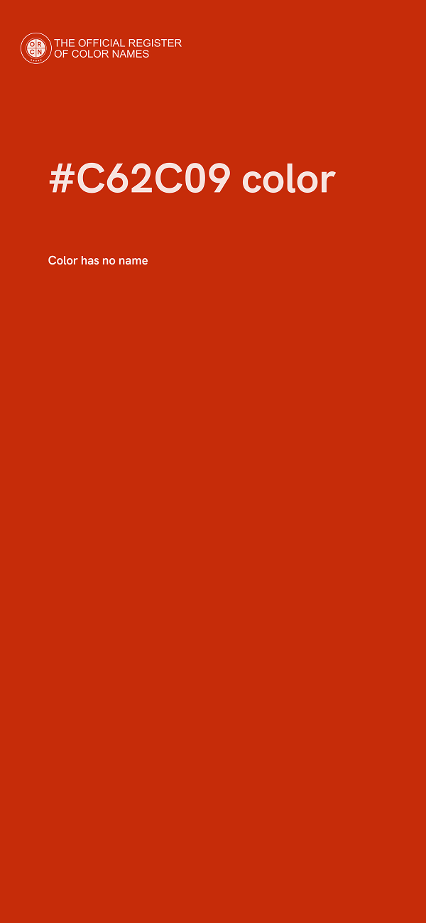#C62C09 color image