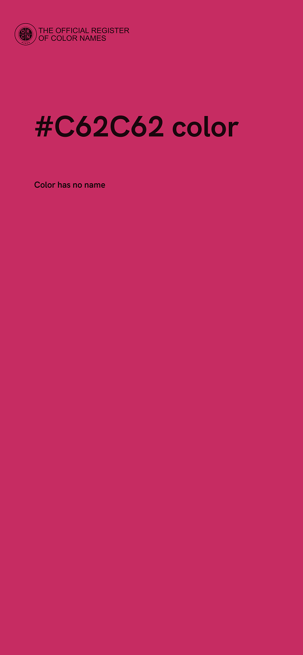 #C62C62 color image