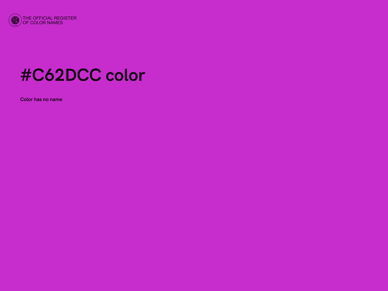 #C62DCC color image