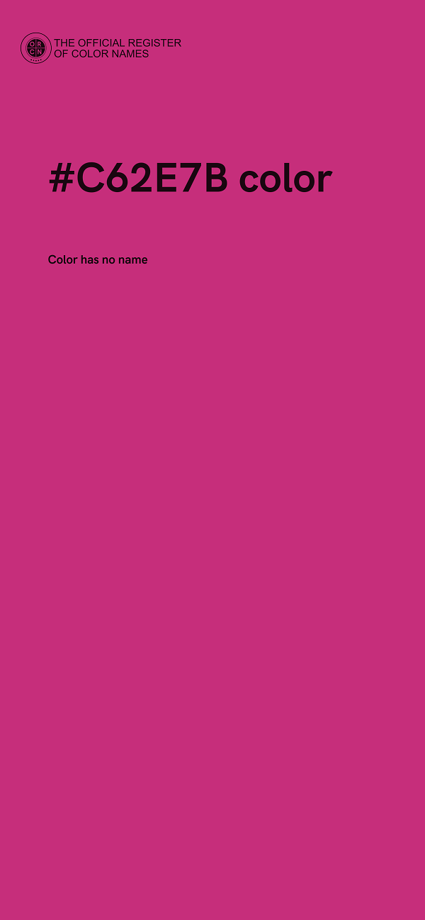 #C62E7B color image
