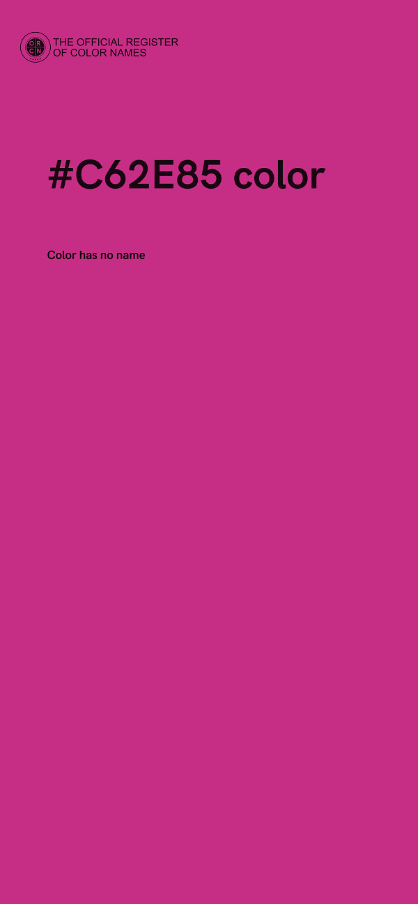#C62E85 color image