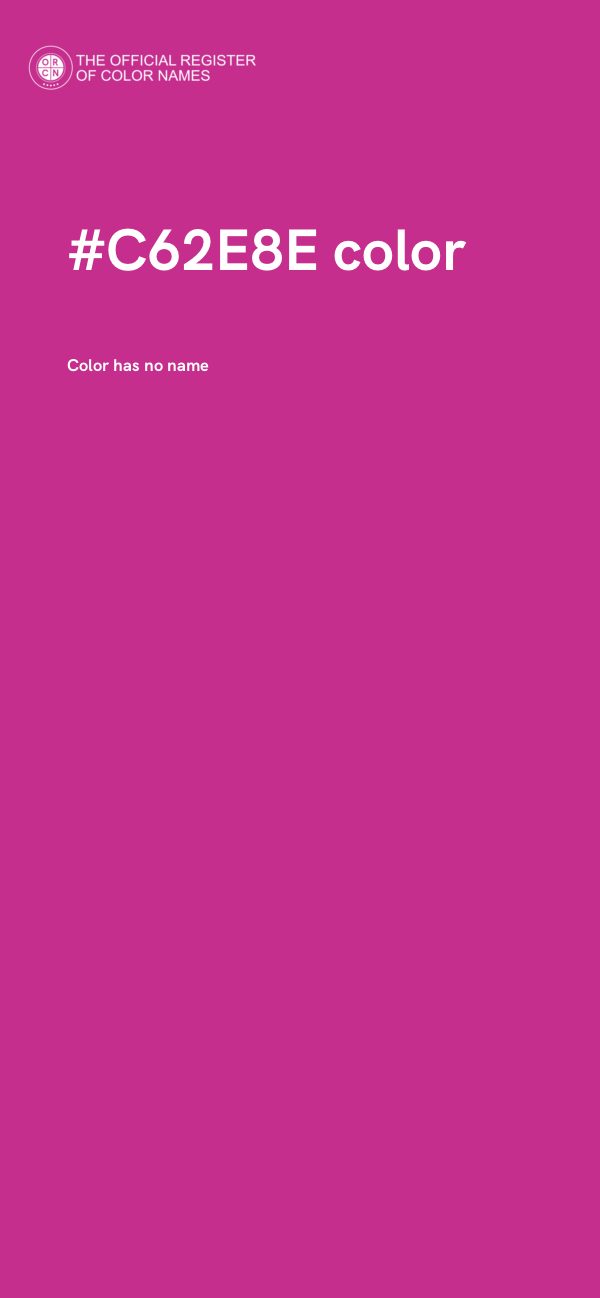 #C62E8E color image