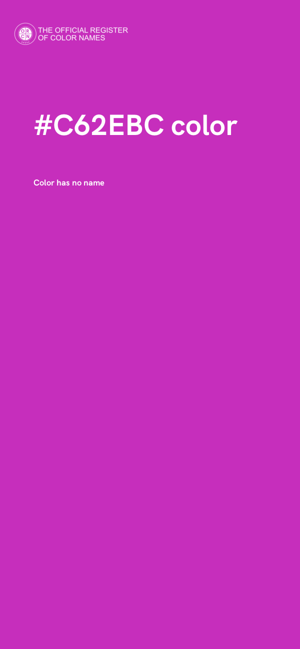 #C62EBC color image
