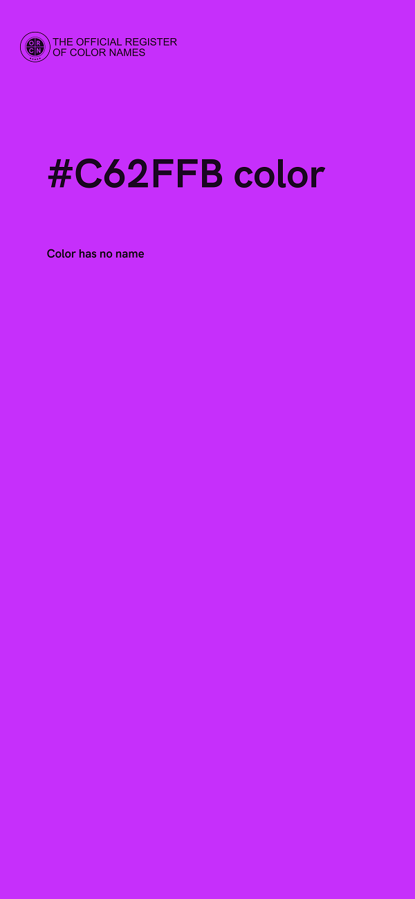 #C62FFB color image