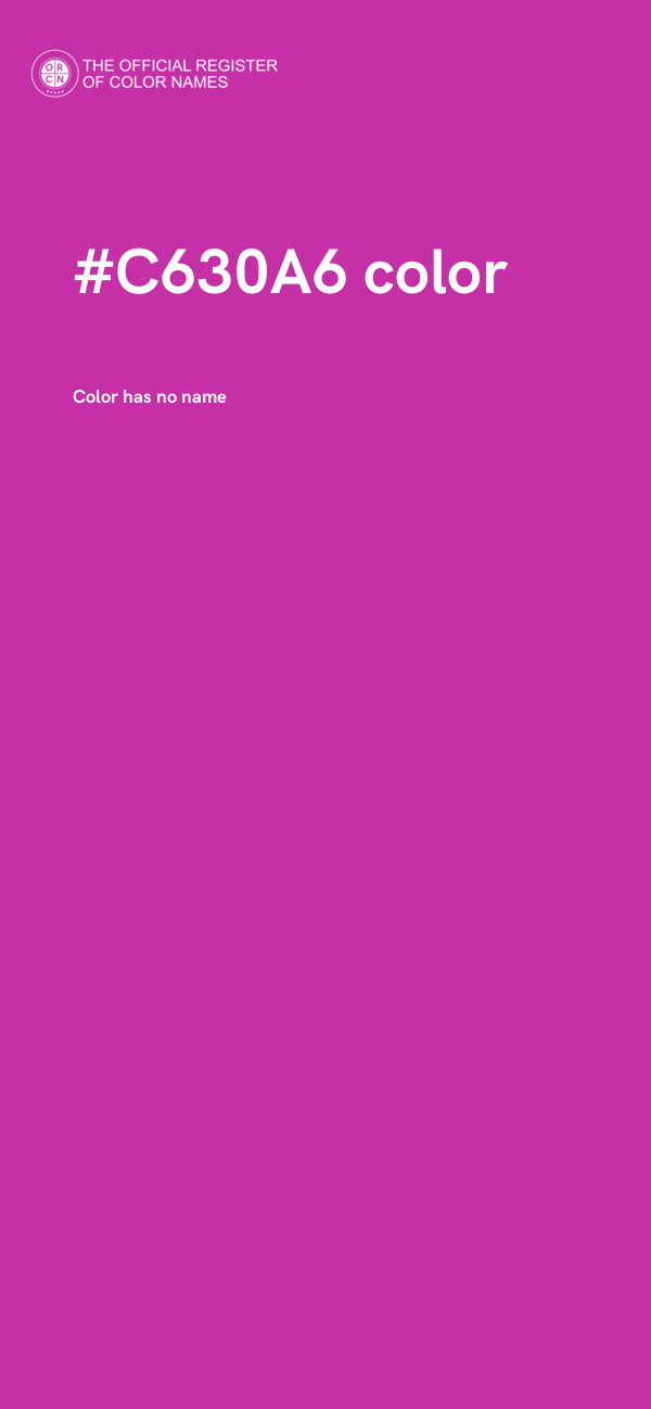 #C630A6 color image