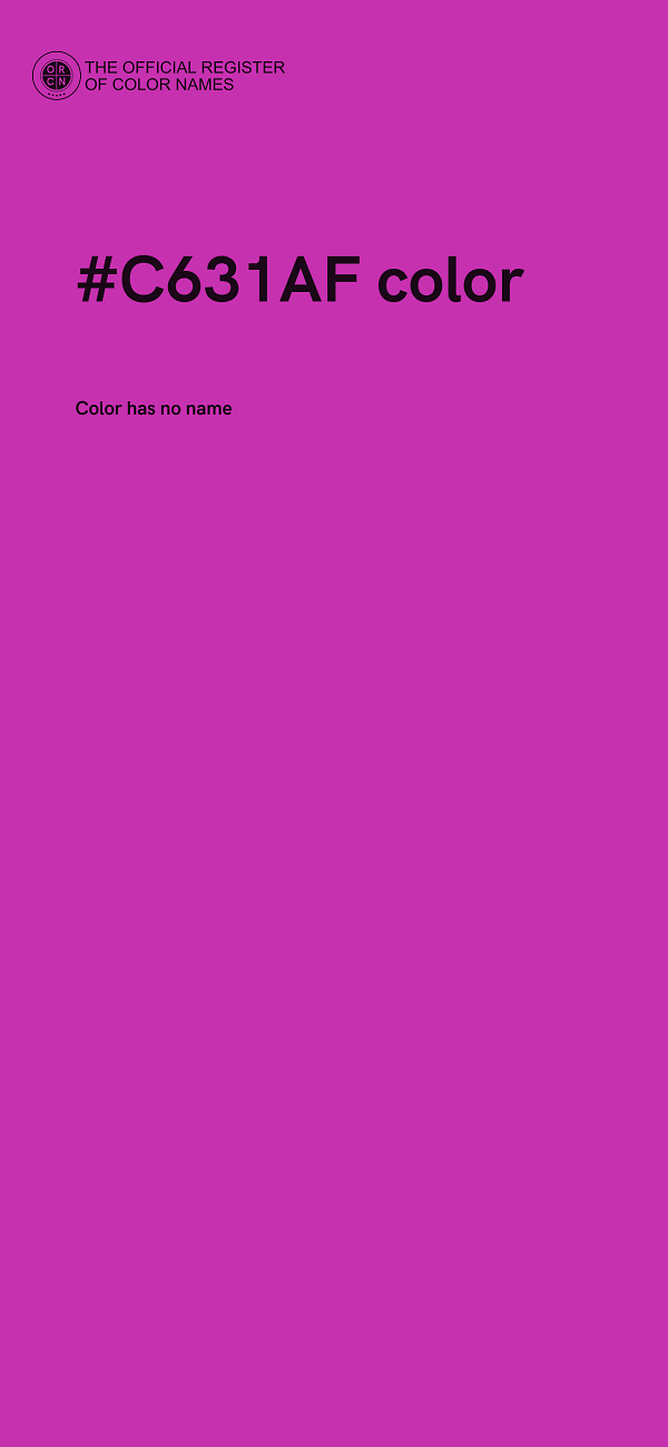#C631AF color image