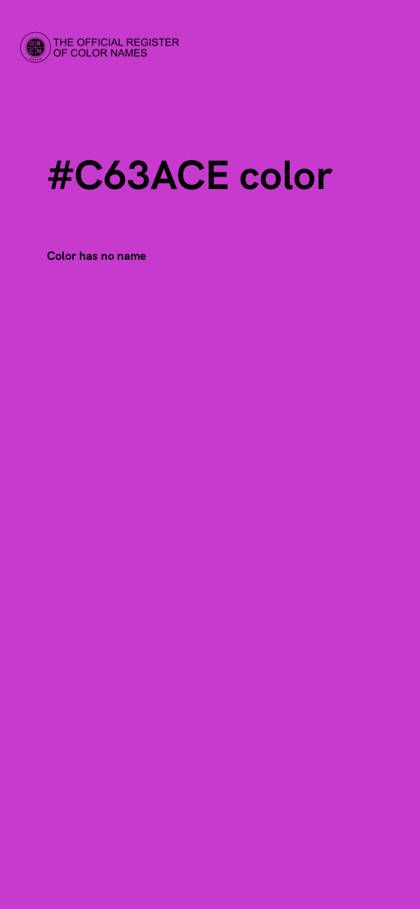 #C63ACE color image