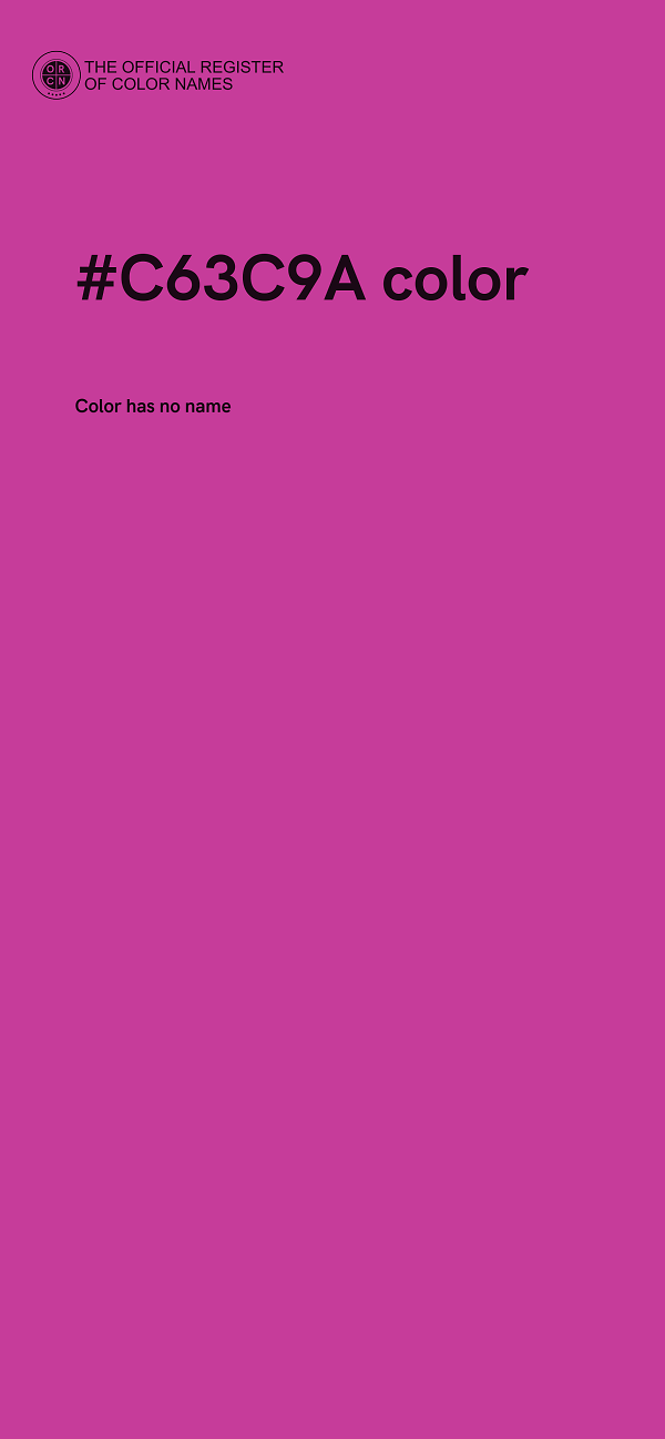 #C63C9A color image