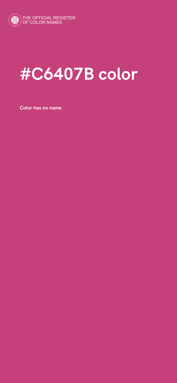 #C6407B color image