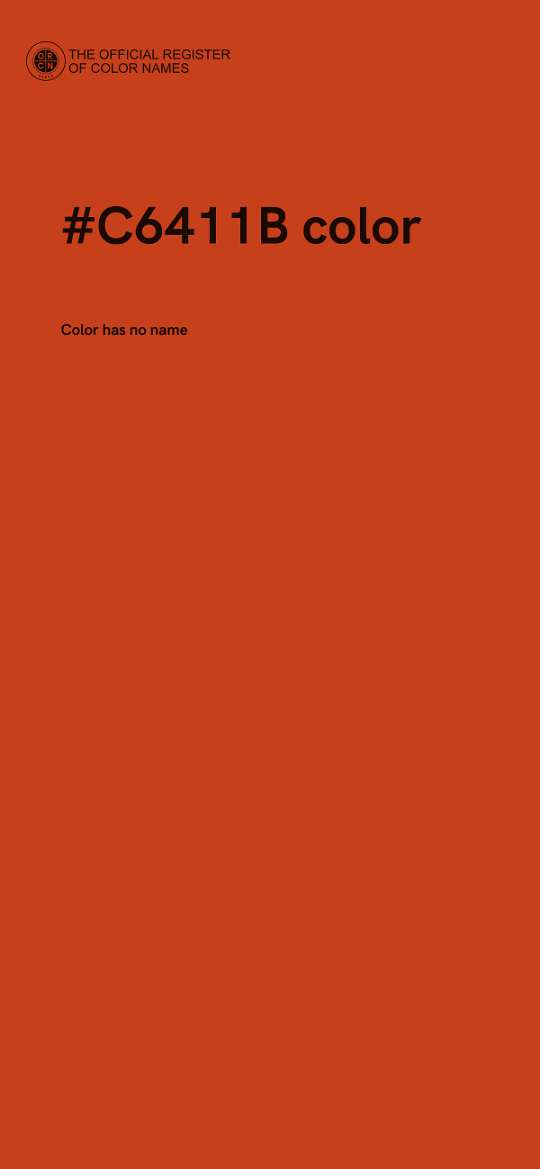 #C6411B color image