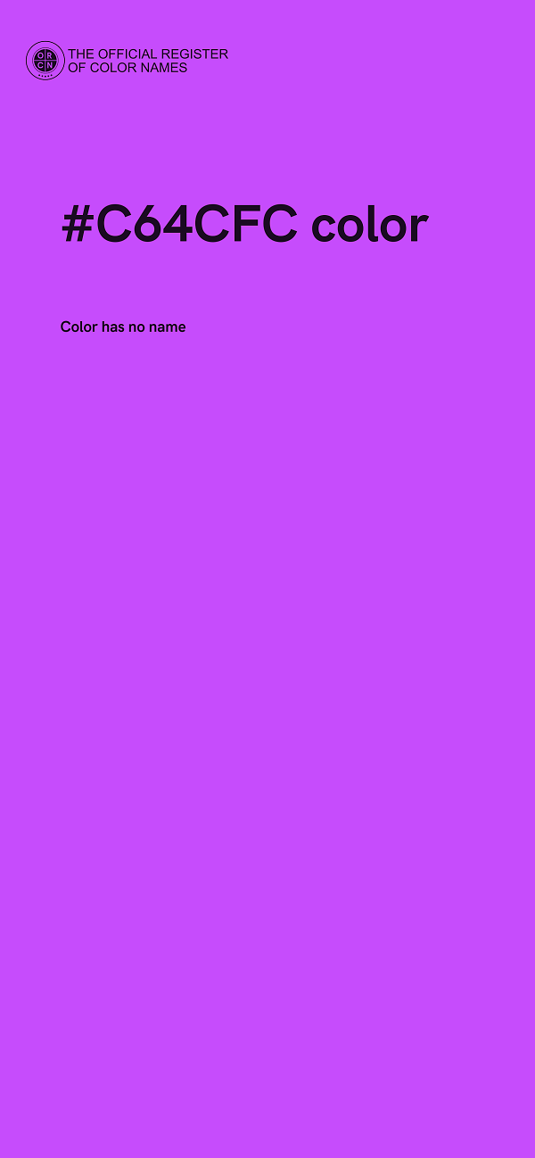 #C64CFC color image