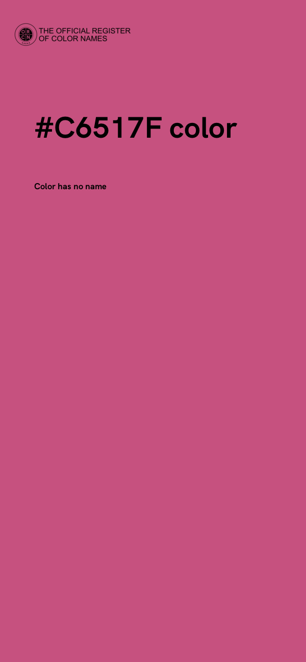 #C6517F color image