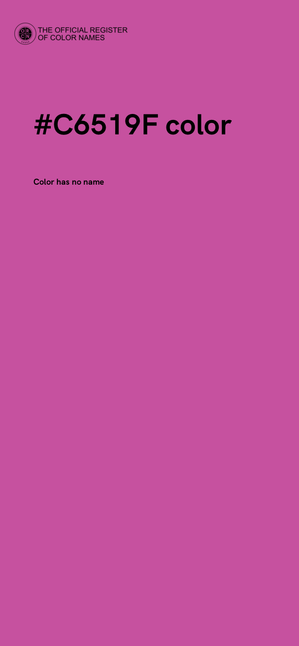 #C6519F color image