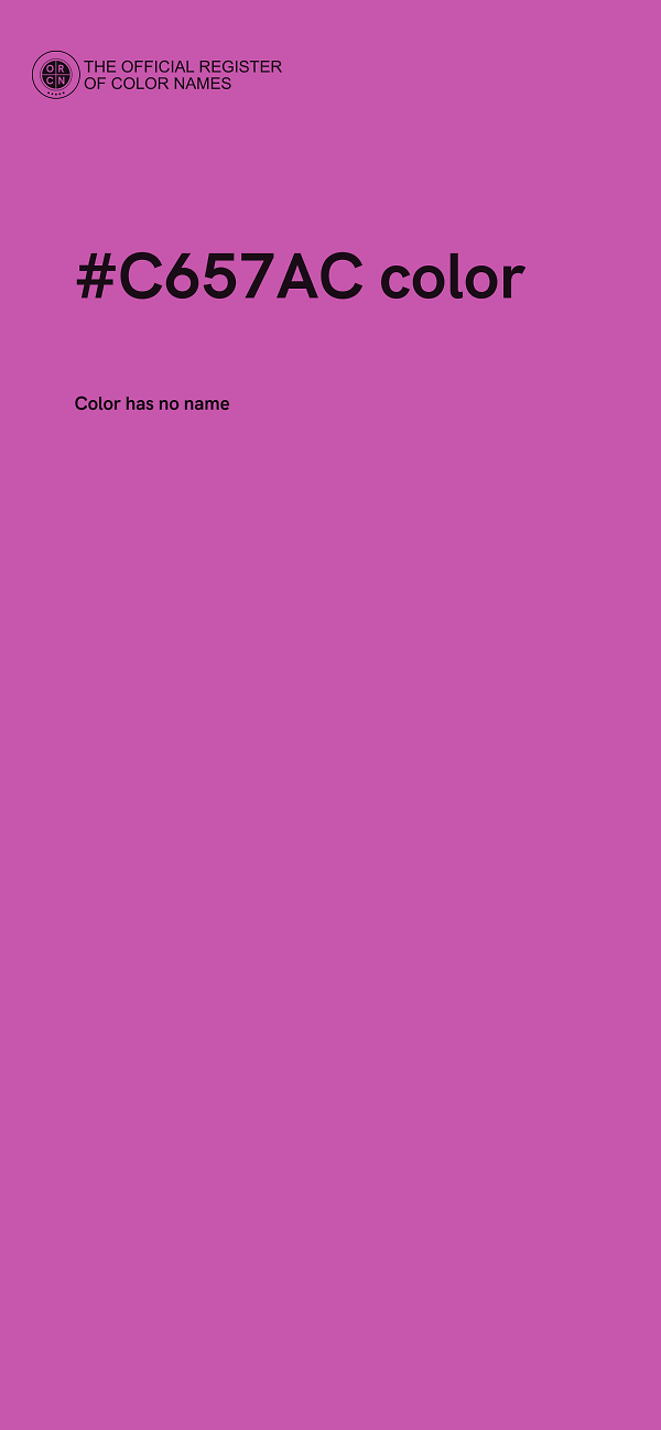 #C657AC color image