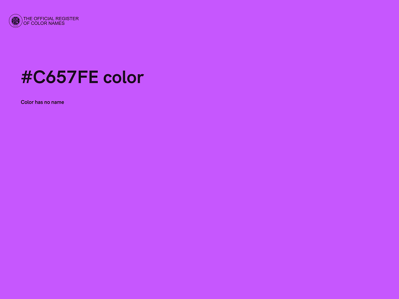 #C657FE color image