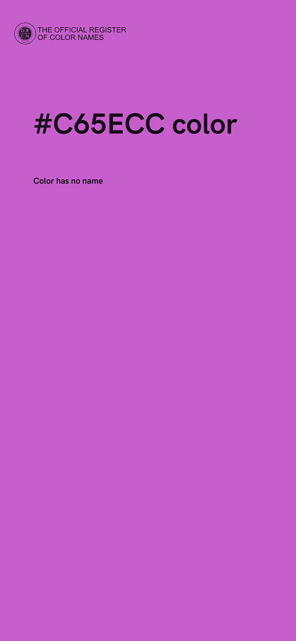 #C65ECC color image
