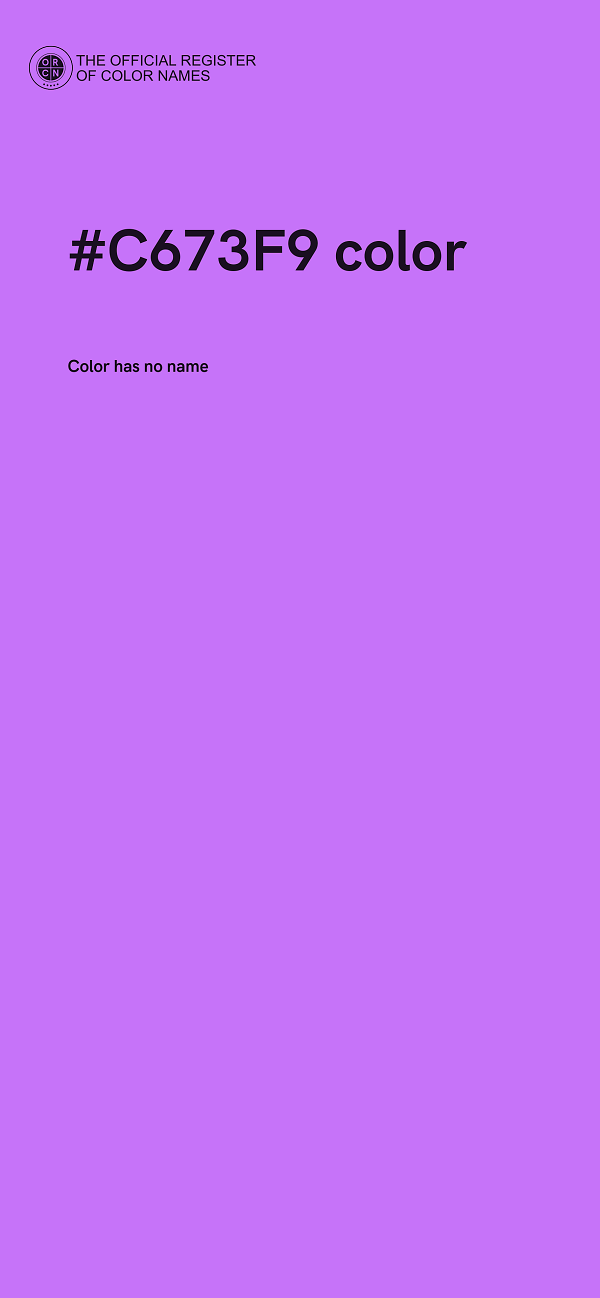 #C673F9 color image