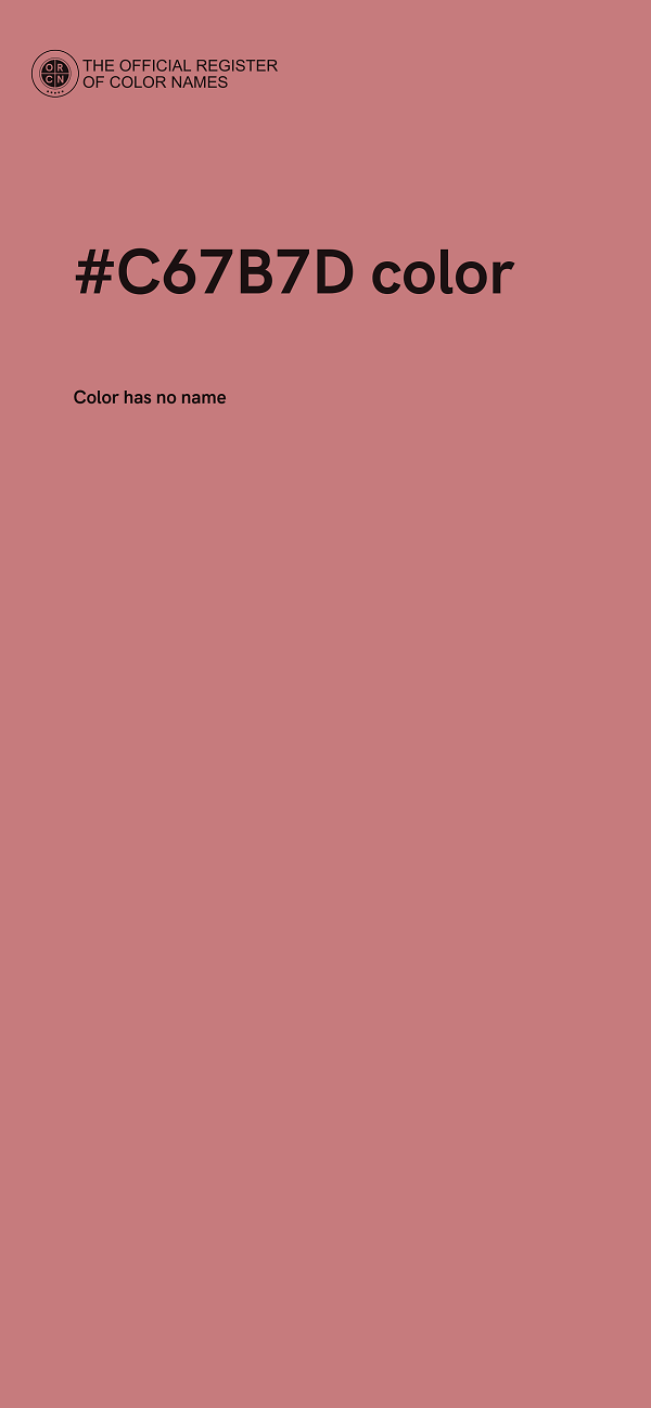 #C67B7D color image