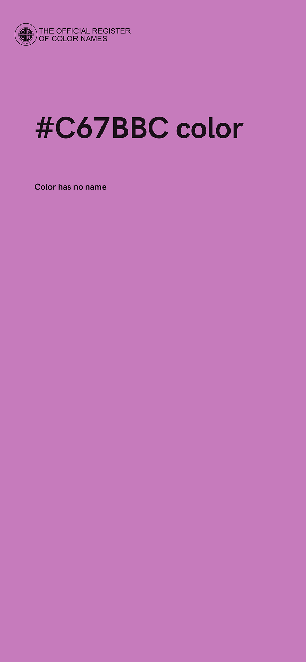 #C67BBC color image