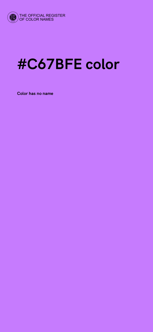 #C67BFE color image