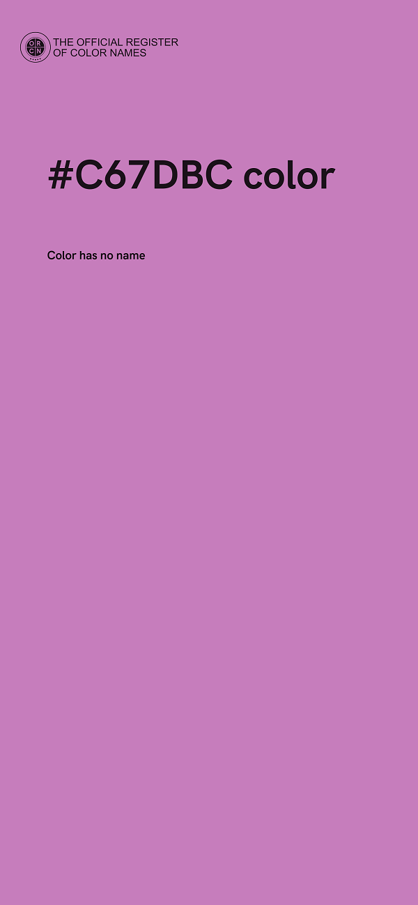 #C67DBC color image