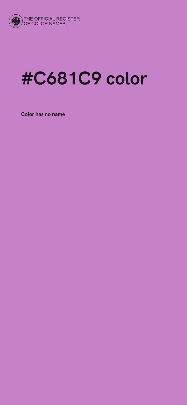 #C681C9 color image