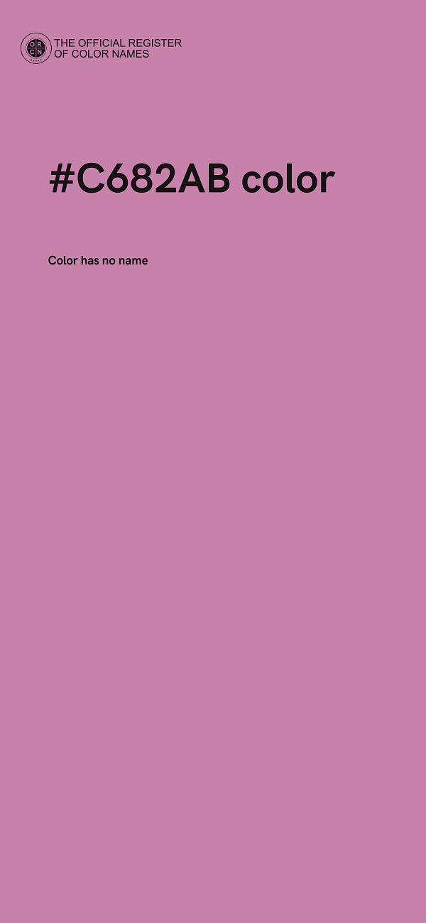 #C682AB color image