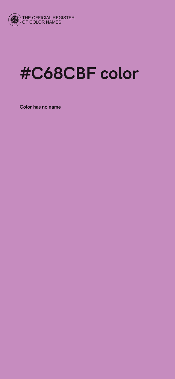 #C68CBF color image