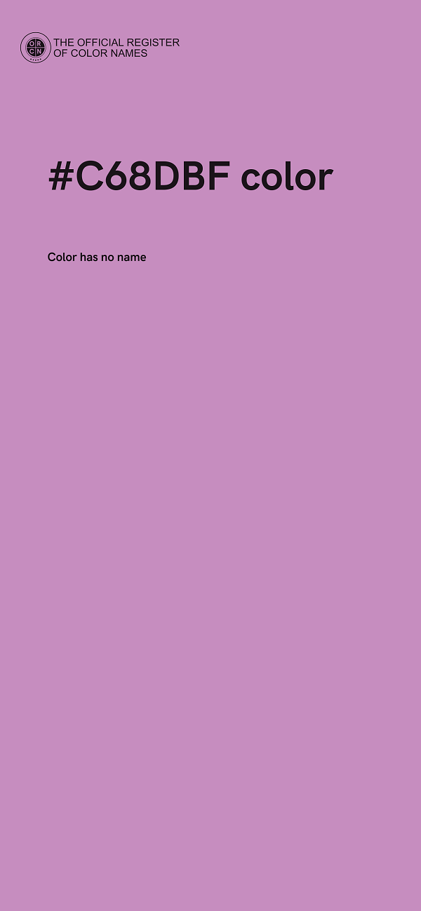 #C68DBF color image