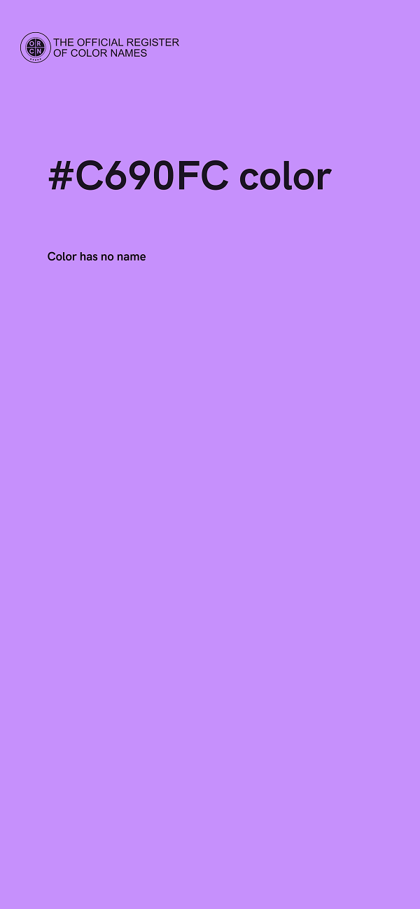 #C690FC color image