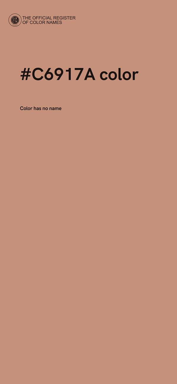 #C6917A color image