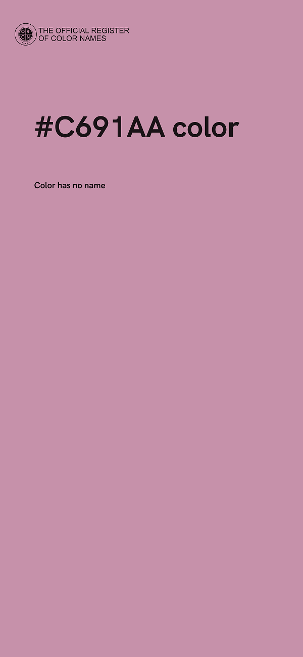 #C691AA color image