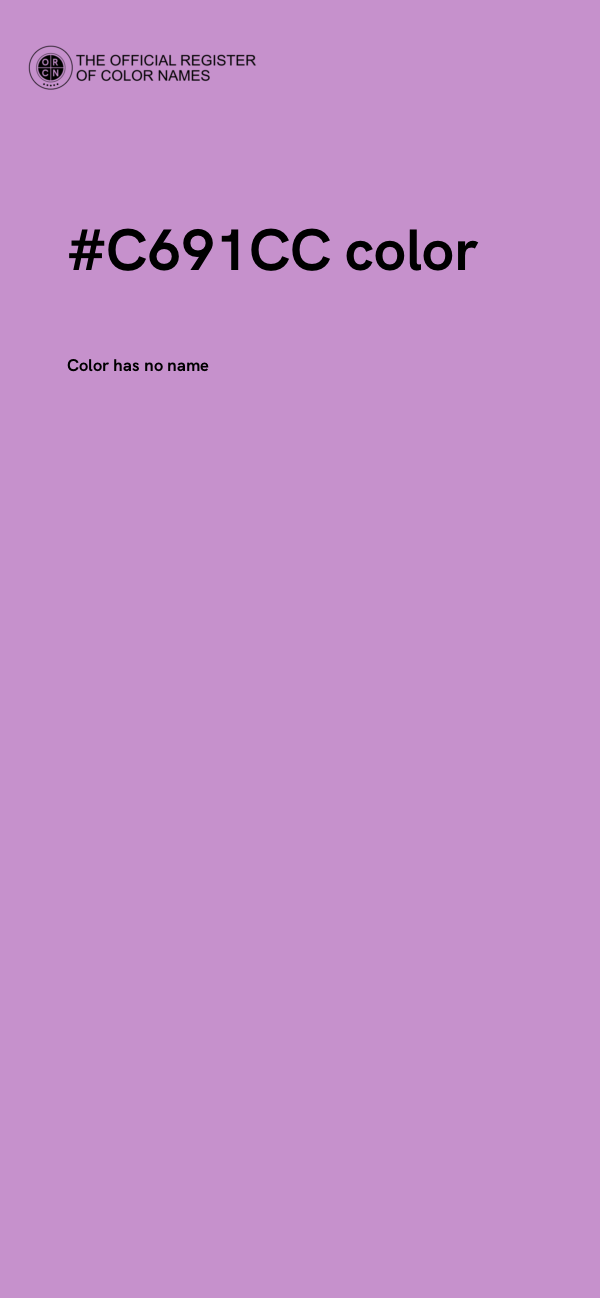 #C691CC color image