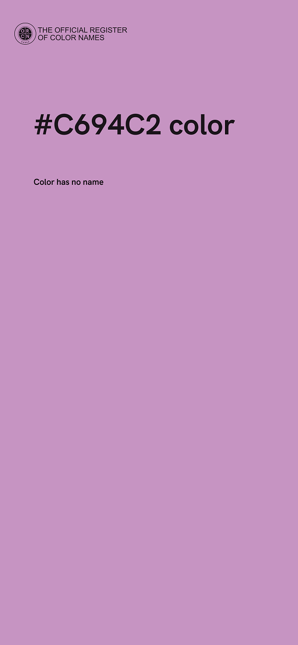 #C694C2 color image