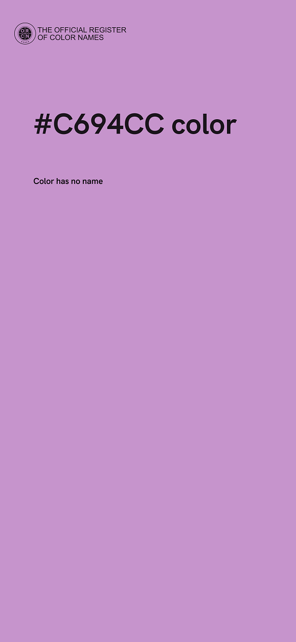 #C694CC color image