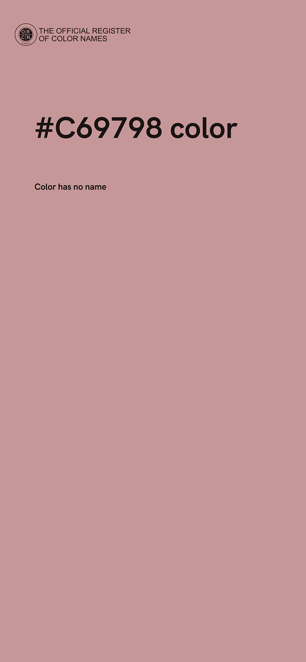 #C69798 color image