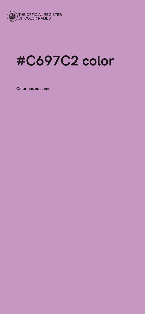 #C697C2 color image