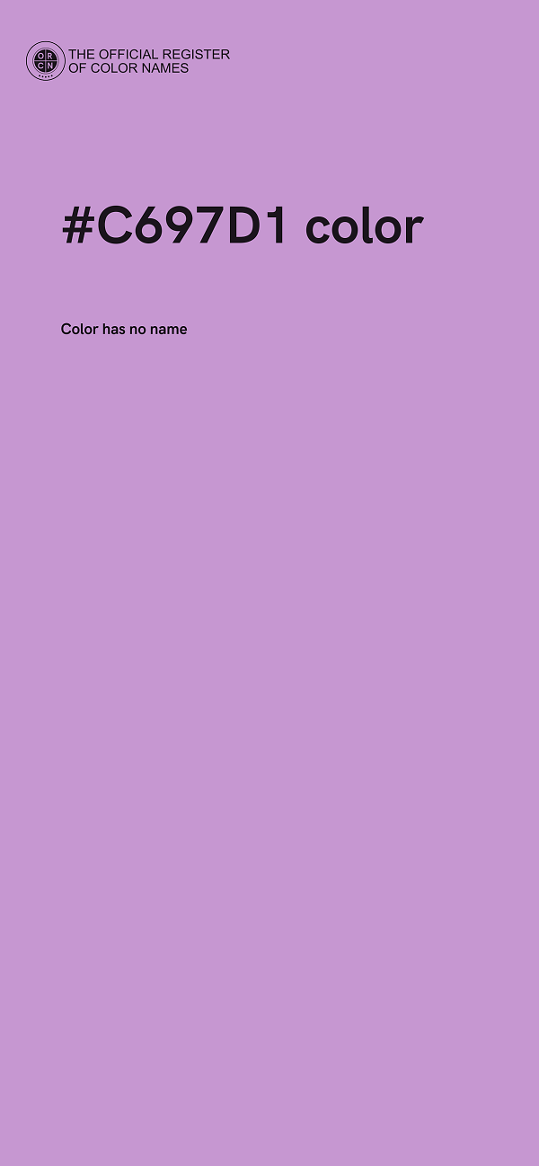 #C697D1 color image