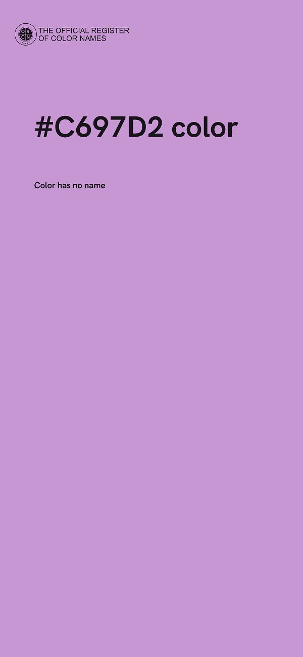 #C697D2 color image