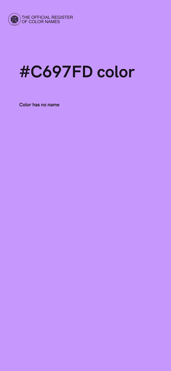 #C697FD color image