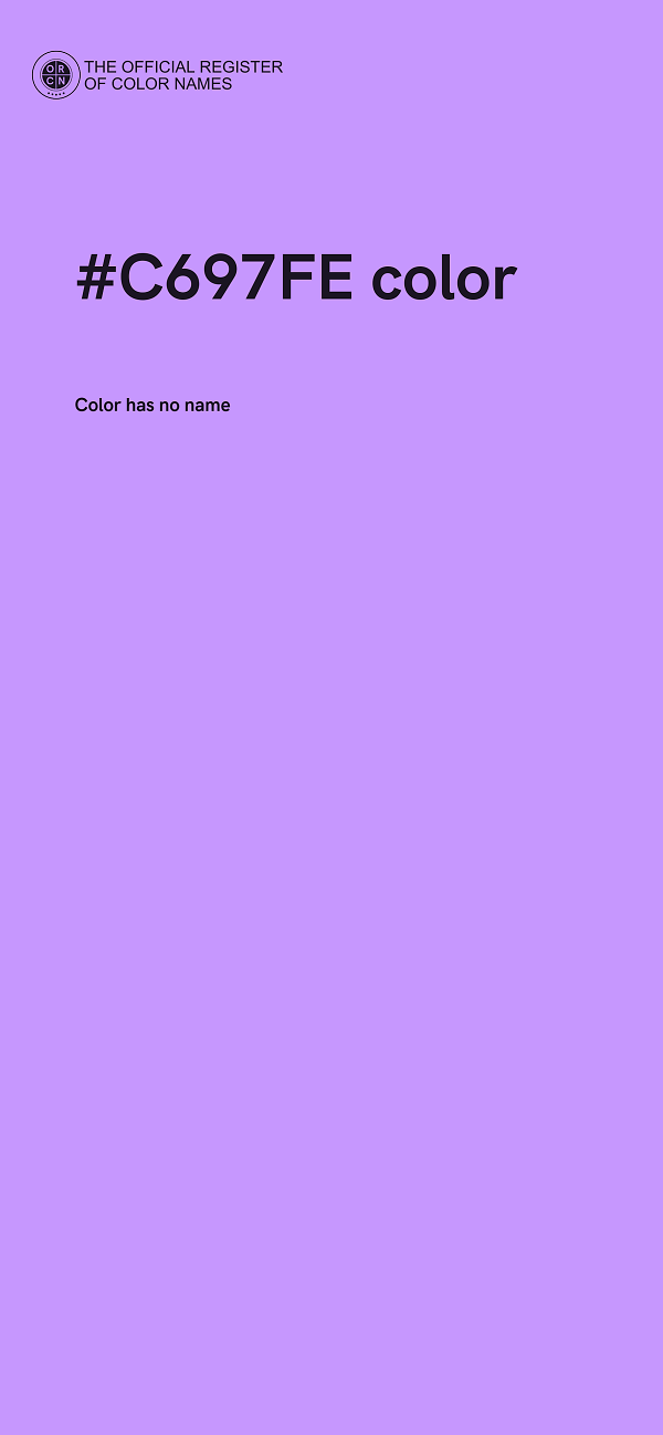 #C697FE color image